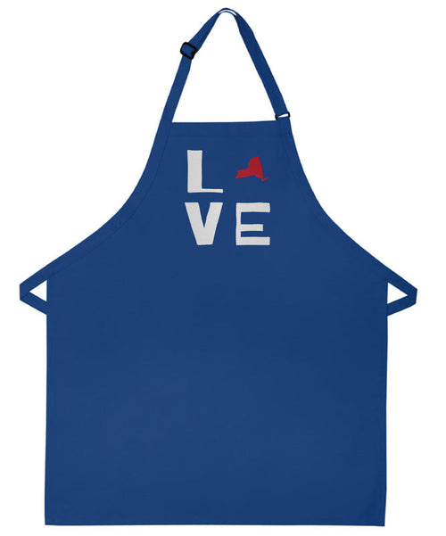 New York love our state Embroidered Apron perfect gift for her kitchen baking apron