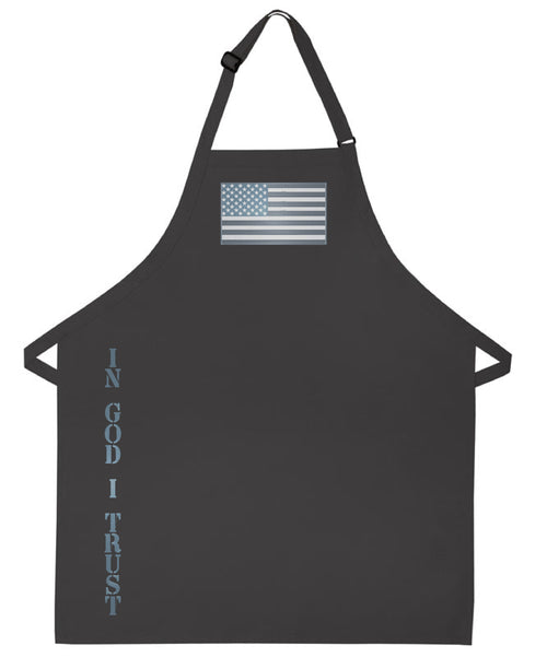 American flag special edition grilling embroidered kitchen cooking apron