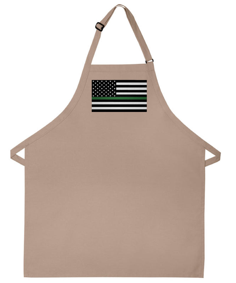 Armed Forces Flag embroidered apron