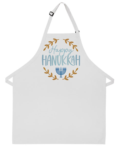 Hanukkah apron Great Jewish gift Happy Hanukkah kitchen Apron