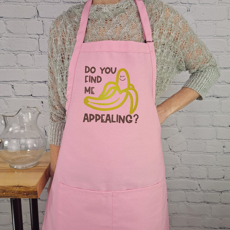 Dill Pickle Humor kitchen apron Just dill with it embroidered apron –  Threaded Stitch