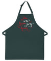 Christmas Savior apron reason for the season embroidered apron with pockets hostess gift