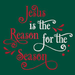 Christmas Savior apron reason for the season embroidered apron with pockets hostess gift