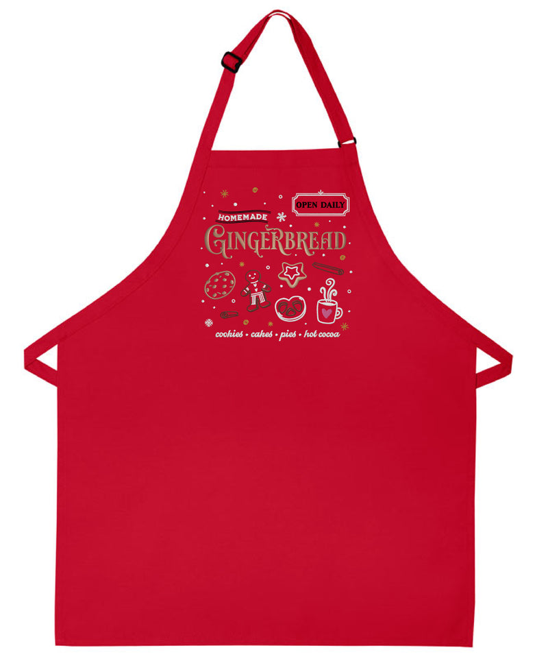 Personalized Christmas Baking Apron for Women Men - Chef Apron