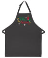 Christmas Apron Tis the season embroidered holiday apron with pockets perfect hostess gift for her