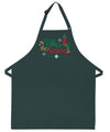 Christmas Apron Tis the season embroidered holiday apron with pockets perfect hostess gift for her