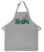 Valentine's Green Tractor