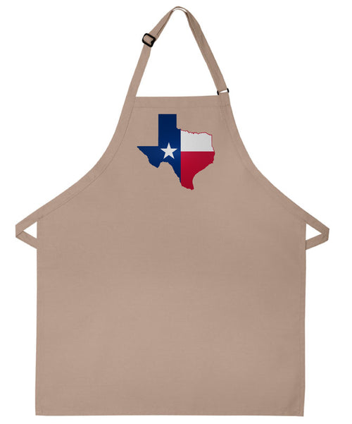 Texas state apron kitchen and grilling gift great moving gift for the texas home flag show texas pride