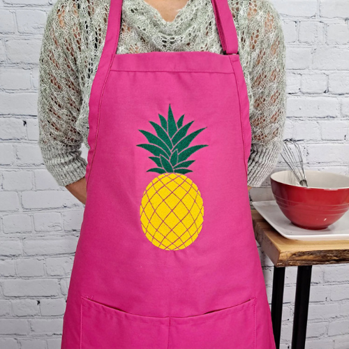 Pineapple apron hospitality kitchen cooking apron pineapple decor great housewarming gift