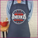 Patriotic Apron God Bless America