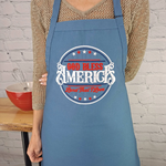 Patriotic Apron God Bless America