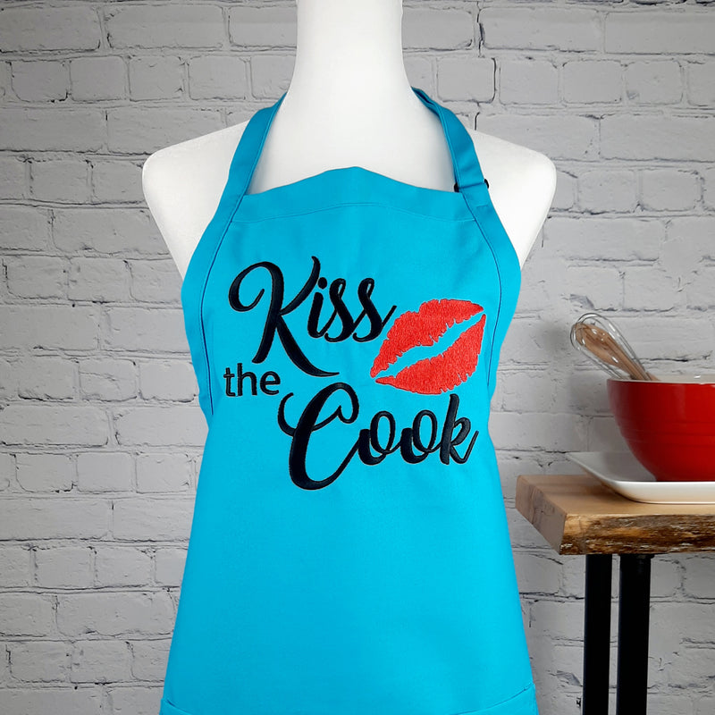 Kiss The Cook Cool Cooking Chef Gift' Sticker