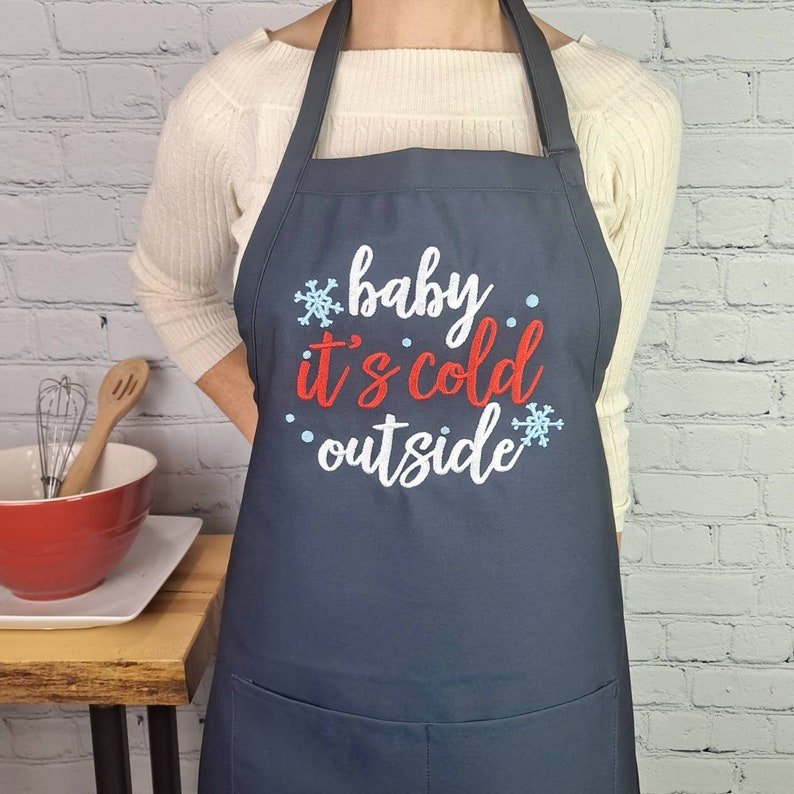 {{product_title}} – {{color}} embroidered kitchen apron
