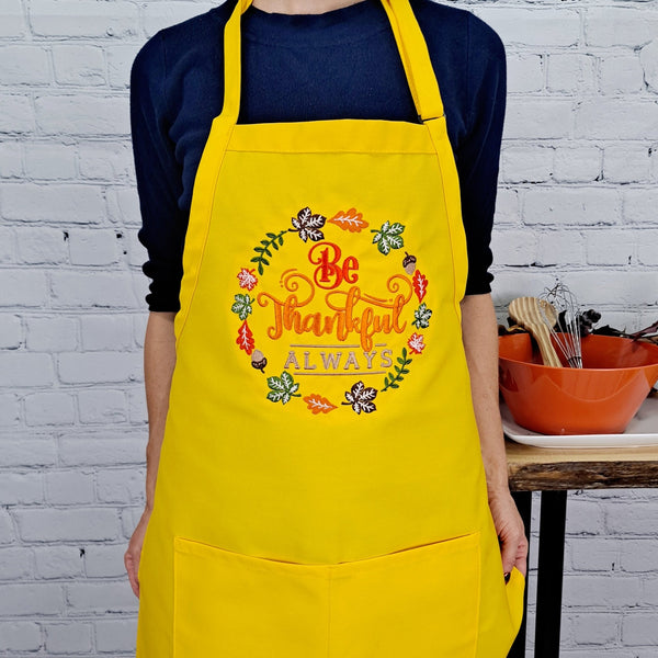 {{product_title}} – {{color}} embroidered kitchen apron