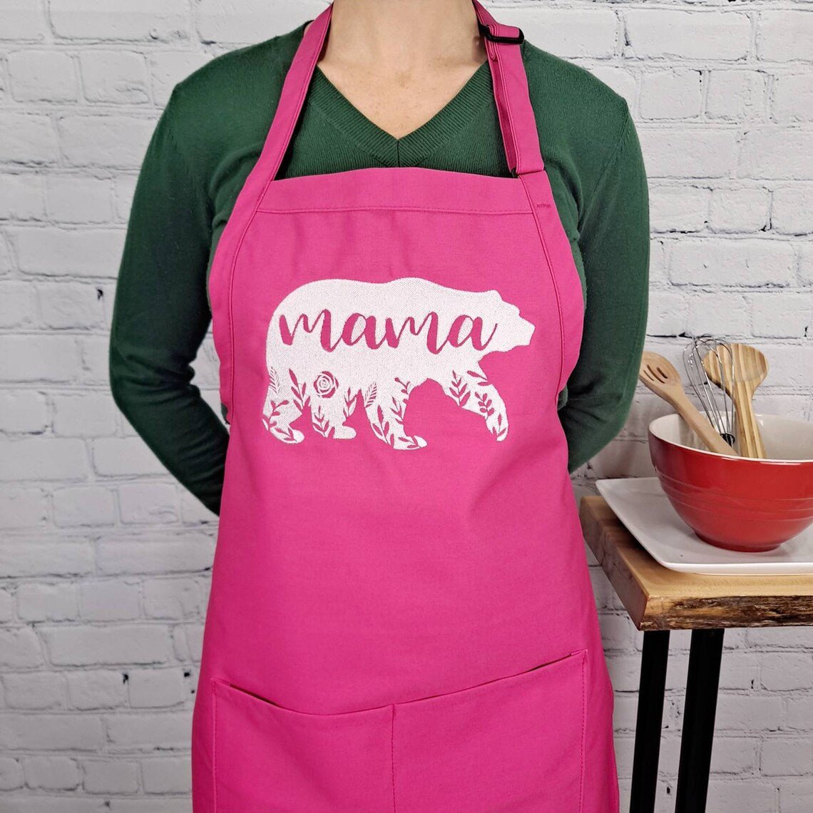 {{product_title}} – {{color}} embroidered kitchen apron