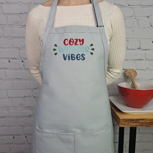{{product_title}} – {{color}} embroidered kitchen apron