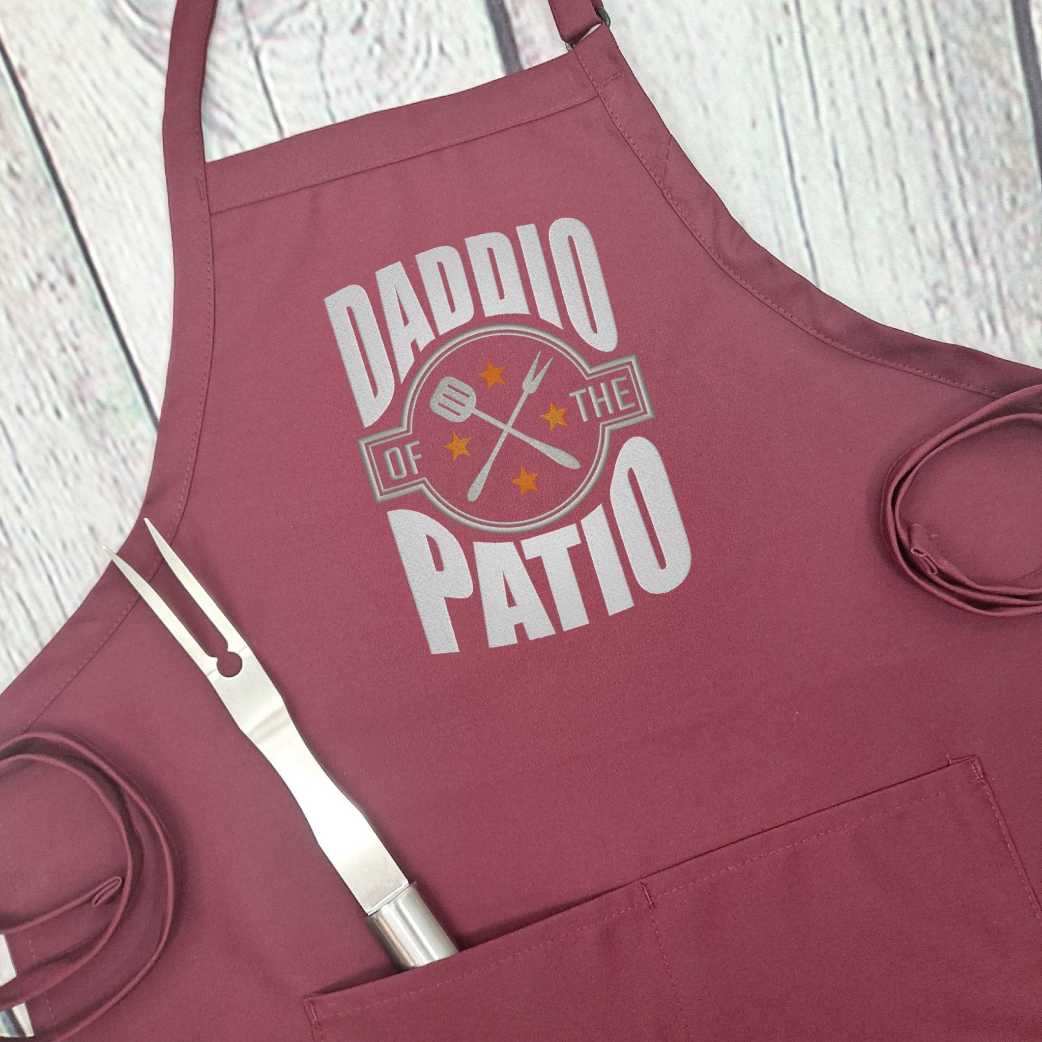 {{product_title}} – {{color}} embroidered kitchen apron