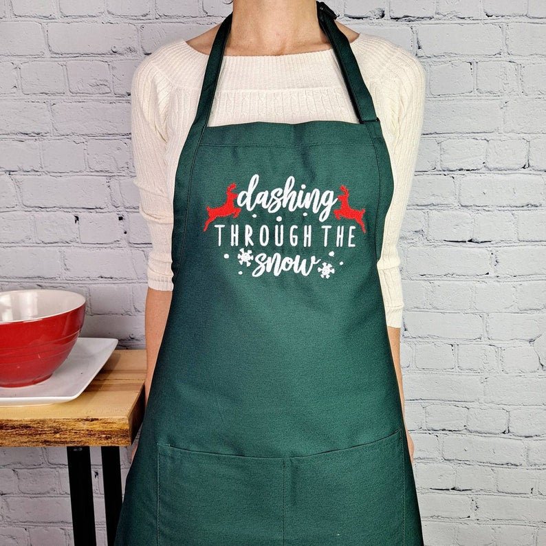 {{product_title}} – {{color}} embroidered kitchen apron