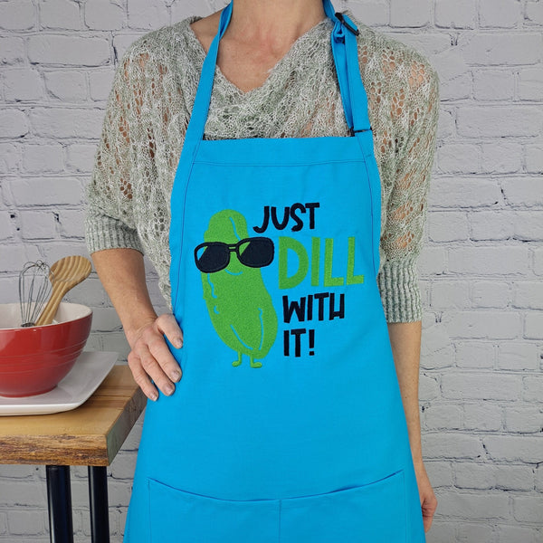 {{product_title}} – {{color}} embroidered kitchen apron