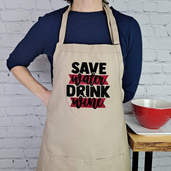 {{product_title}} – {{color}} embroidered kitchen apron