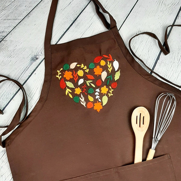 {{product_title}} – {{color}} embroidered kitchen apron