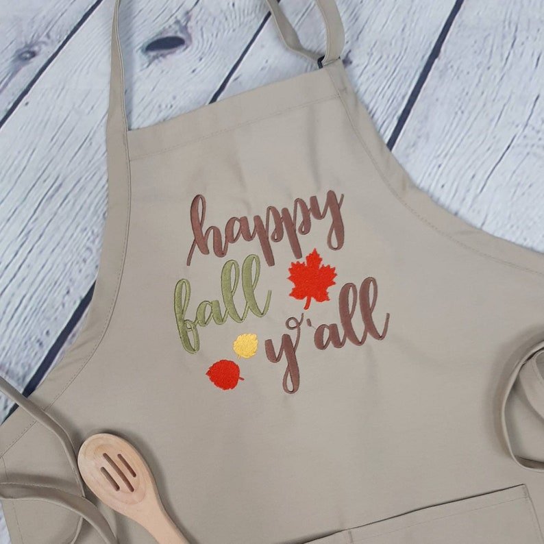 {{product_title}} – {{color}} embroidered kitchen apron