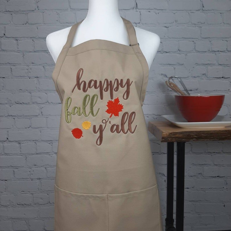 {{product_title}} – {{color}} embroidered kitchen apron