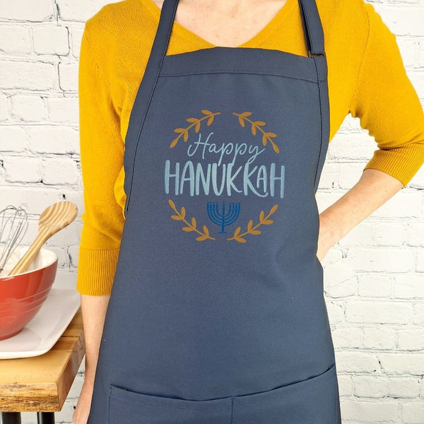 {{product_title}} – {{color}} embroidered kitchen apron