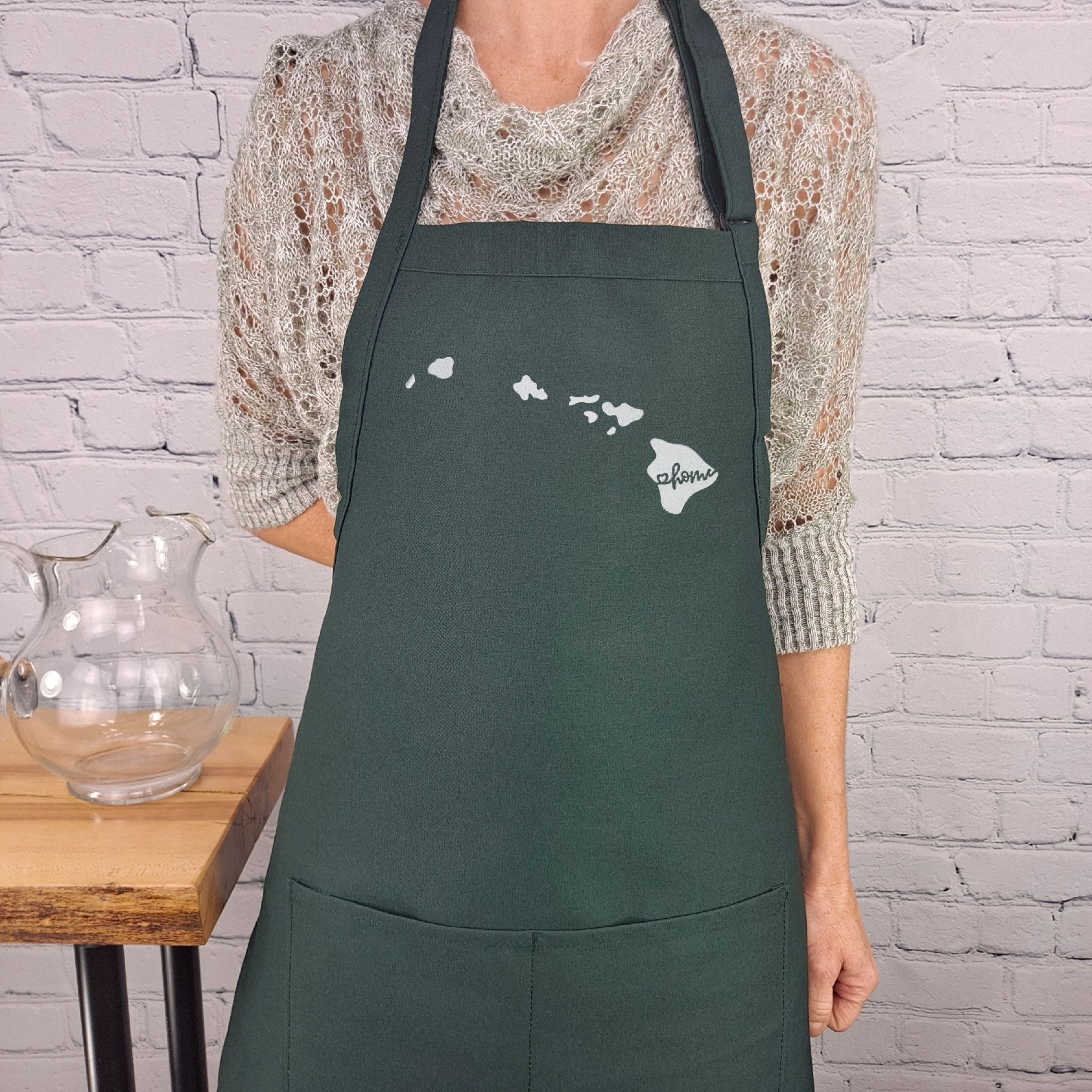 {{product_title}} – {{color}} embroidered kitchen apron