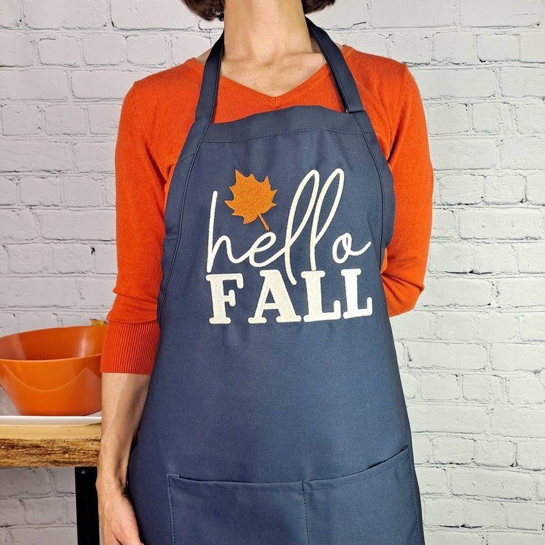 {{product_title}} – {{color}} embroidered kitchen apron