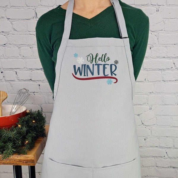 {{product_title}} – {{color}} embroidered kitchen apron