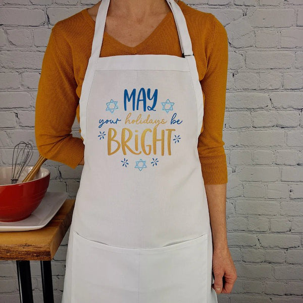 {{product_title}} – {{color}} embroidered kitchen apron