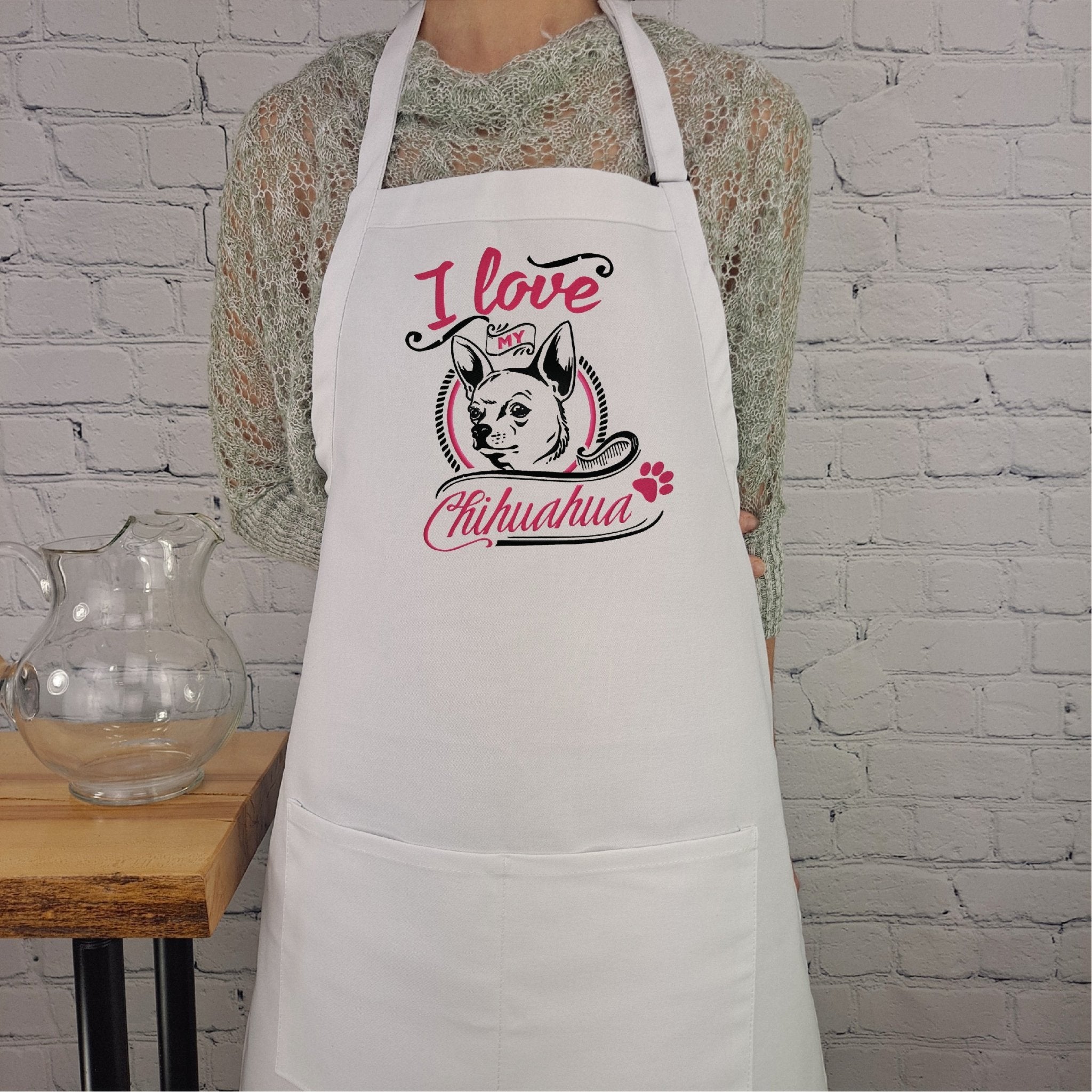 {{product_title}} – {{color}} embroidered kitchen apron