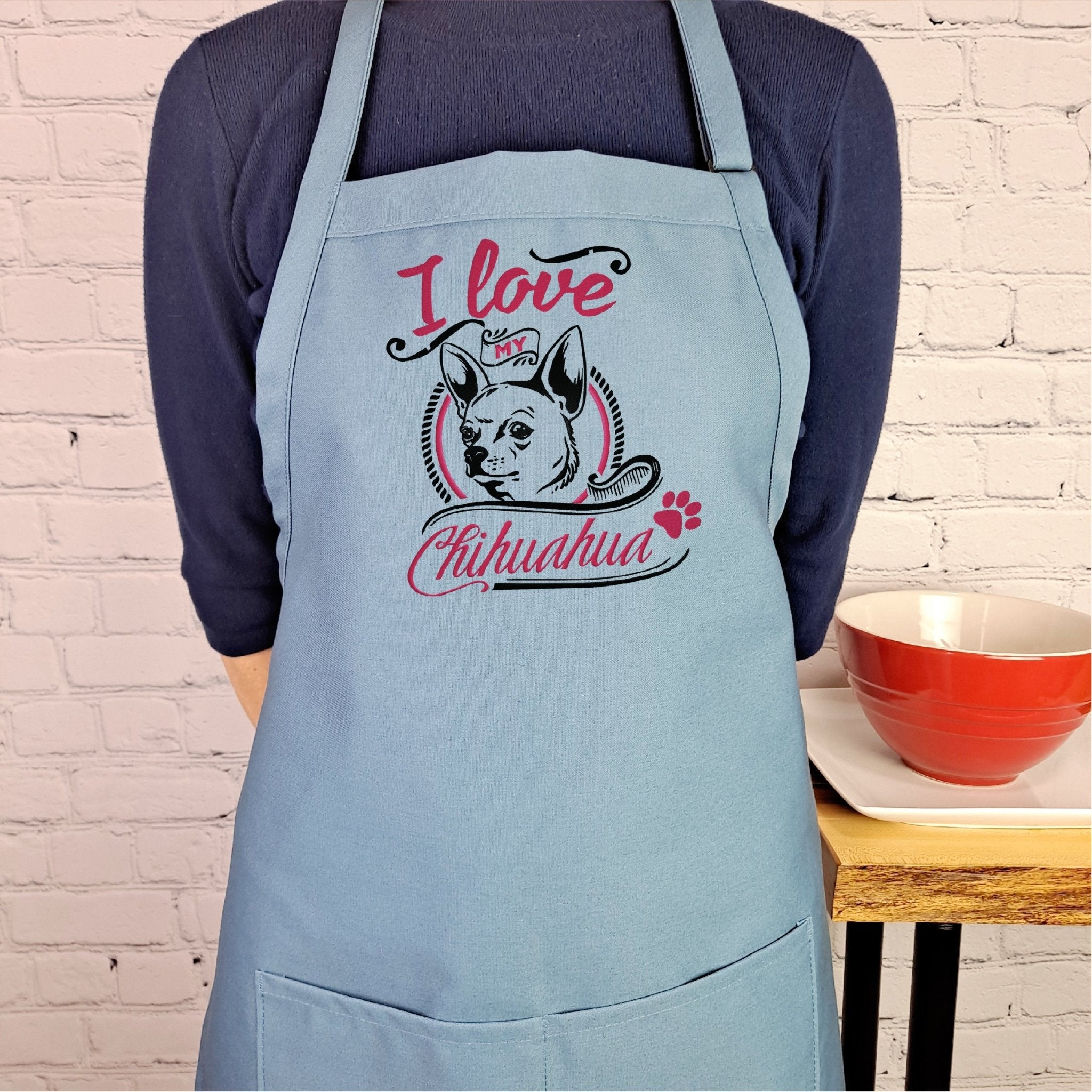 {{product_title}} – {{color}} embroidered kitchen apron