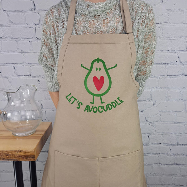 {{product_title}} – {{color}} embroidered kitchen apron