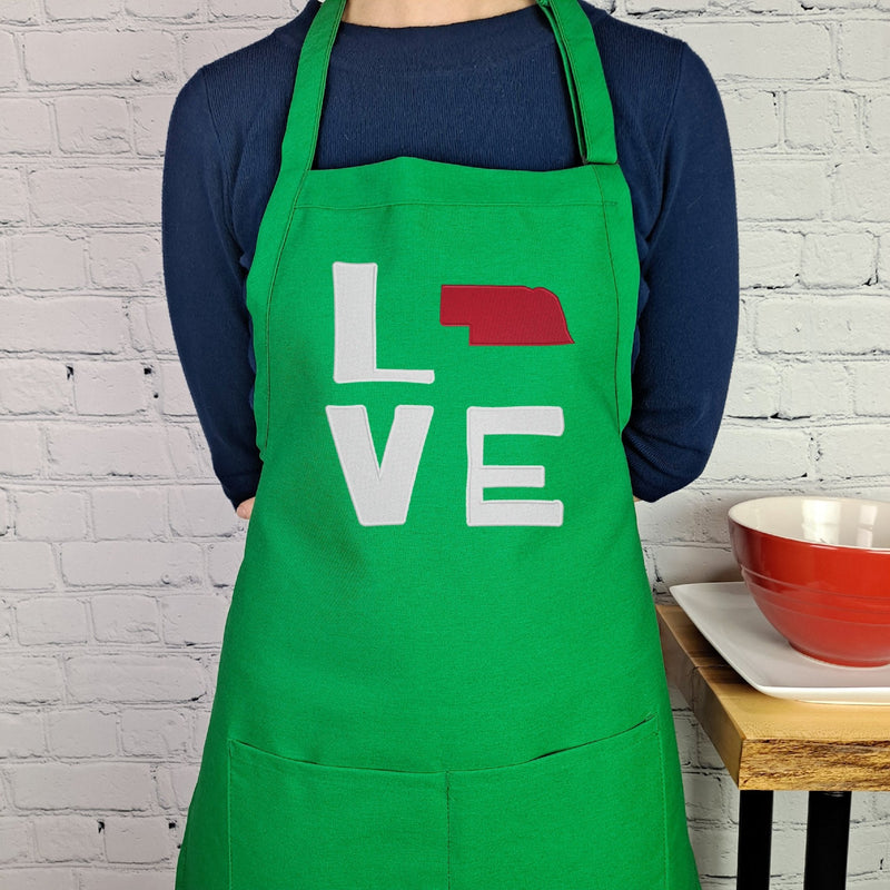 {{product_title}} – {{color}} embroidered kitchen apron