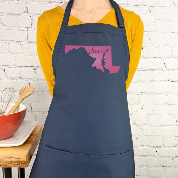 {{product_title}} – {{color}} embroidered kitchen apron