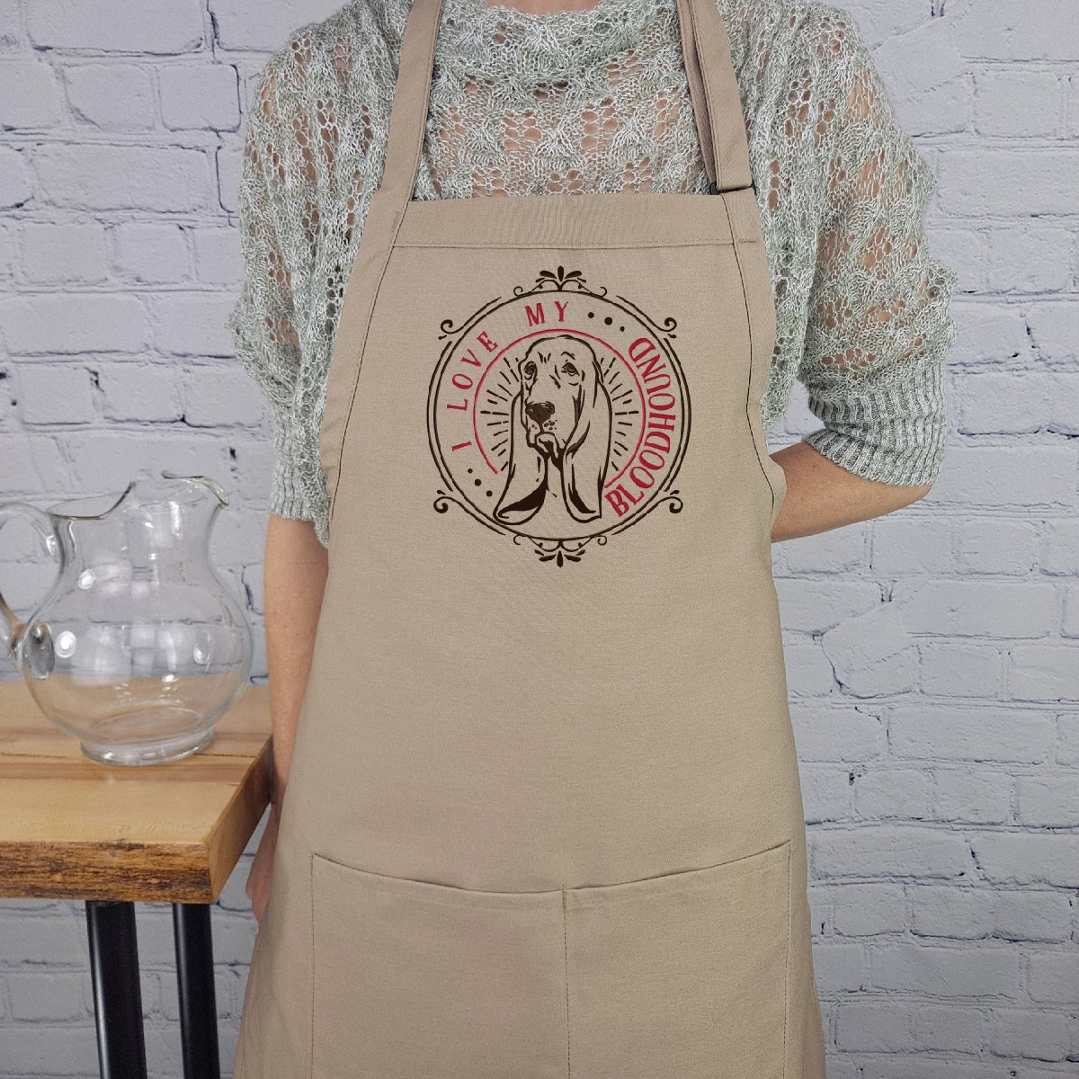 {{product_title}} – {{color}} embroidered kitchen apron