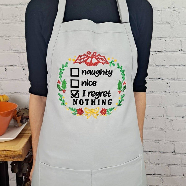 {{product_title}} – {{color}} embroidered kitchen apron