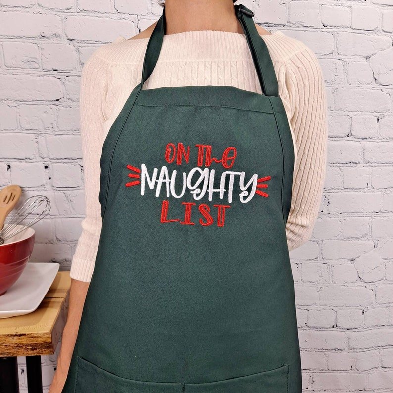 {{product_title}} – {{color}} embroidered kitchen apron