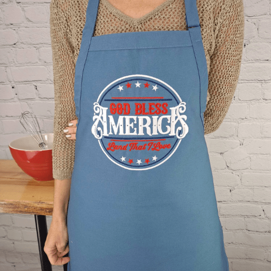 {{product_title}} – {{color}} embroidered kitchen apron