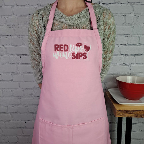 {{product_title}} – {{color}} embroidered kitchen apron