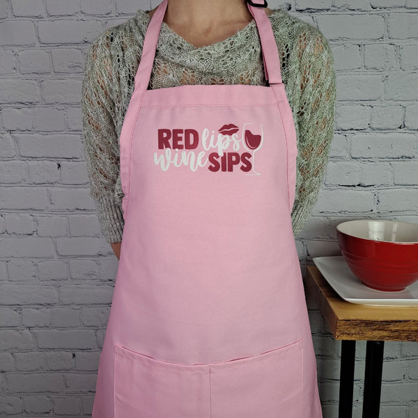 {{product_title}} – {{color}} embroidered kitchen apron