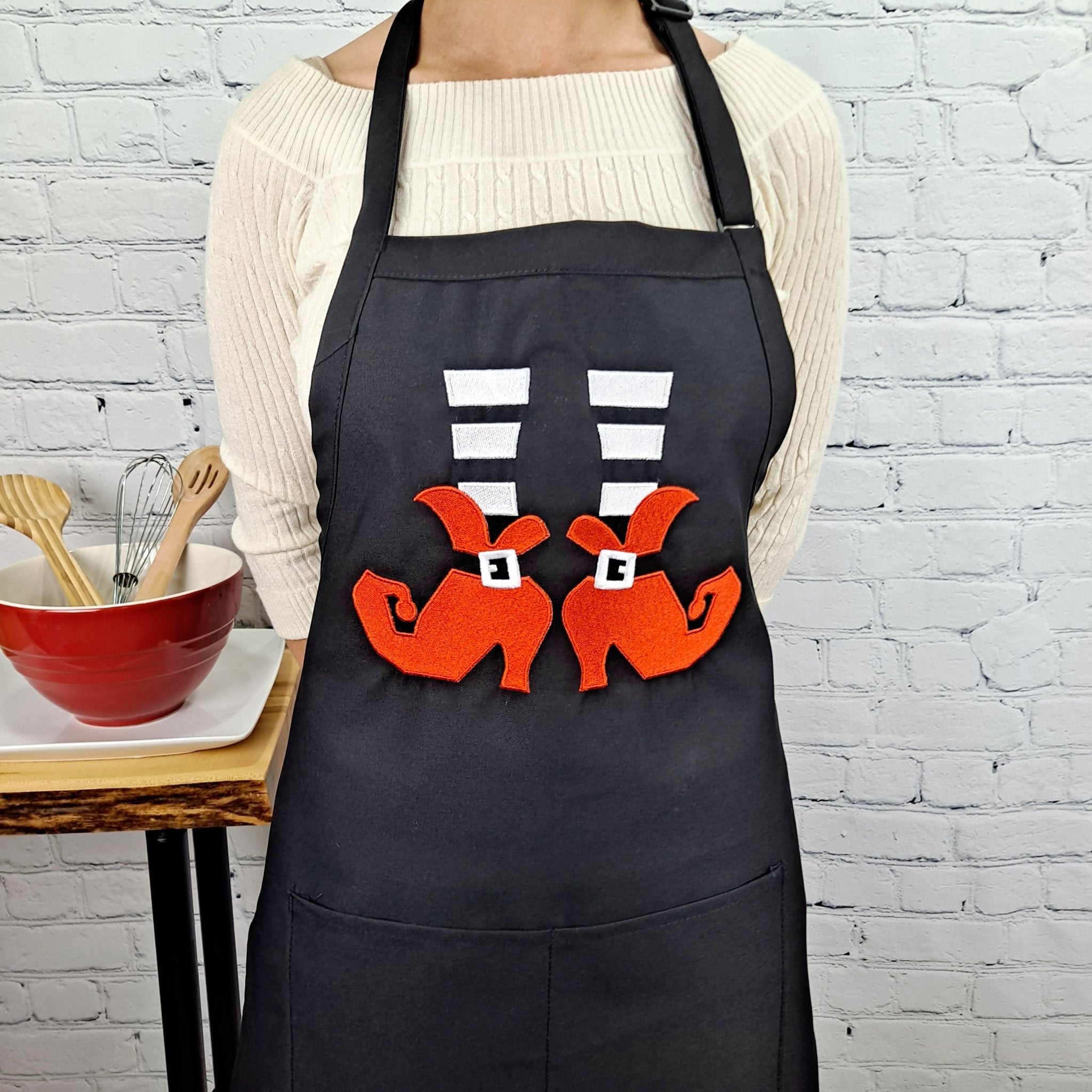{{product_title}} – {{color}} embroidered kitchen apron