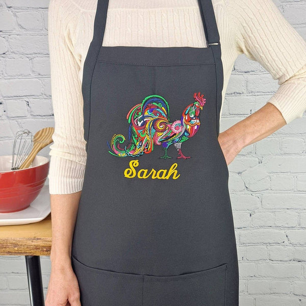 {{product_title}} – {{color}} embroidered kitchen apron