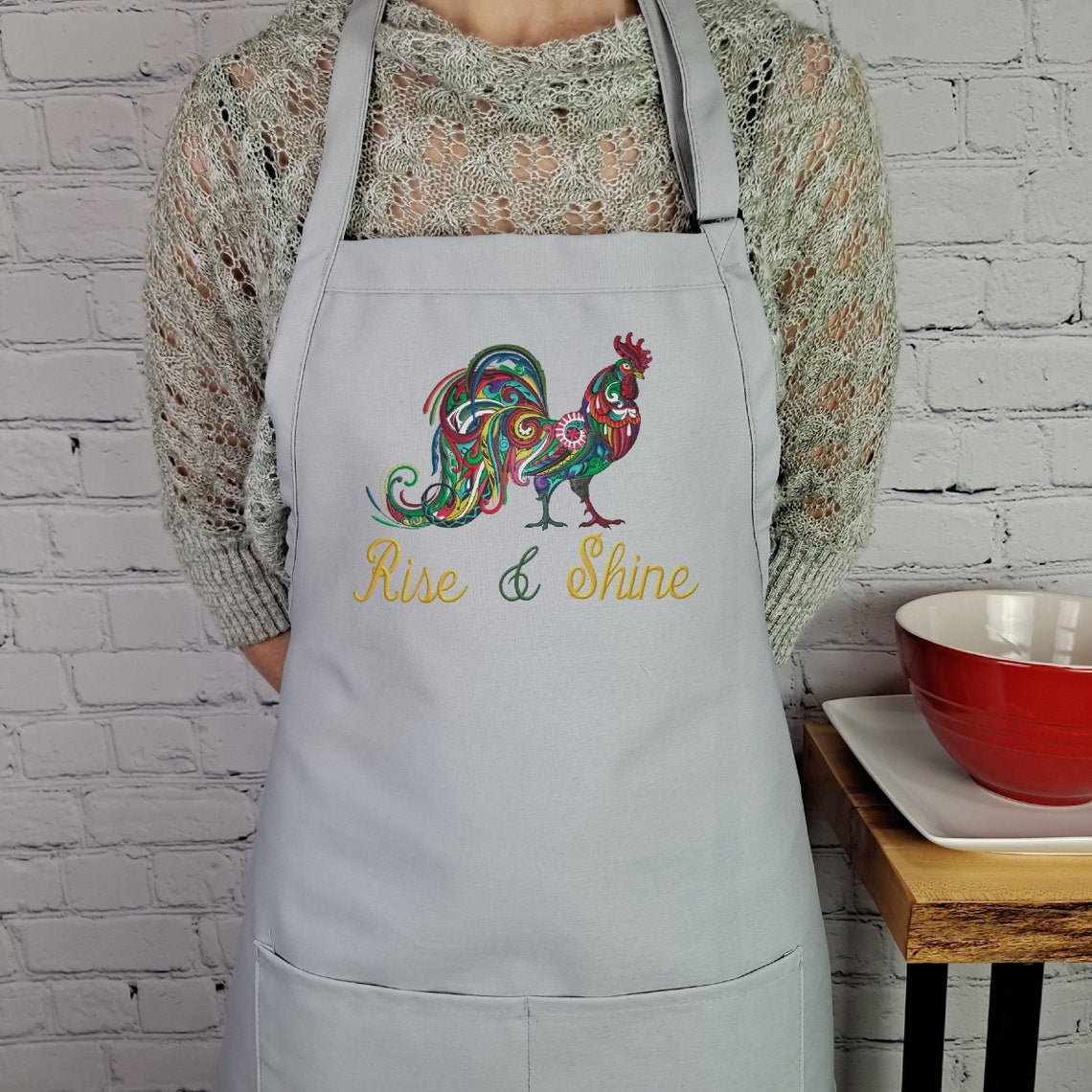 {{product_title}} – {{color}} embroidered kitchen apron