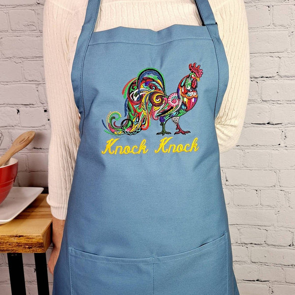 {{product_title}} – {{color}} embroidered kitchen apron