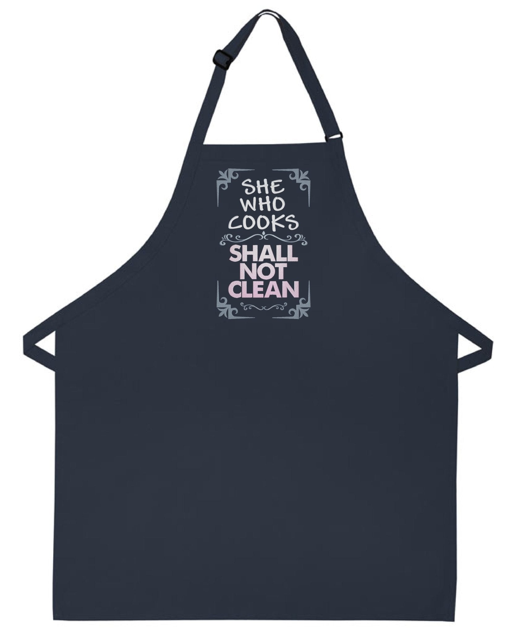{{product_title}} – {{color}} embroidered kitchen apron