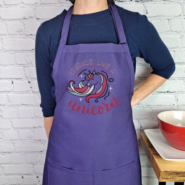 {{product_title}} – {{color}} embroidered kitchen apron