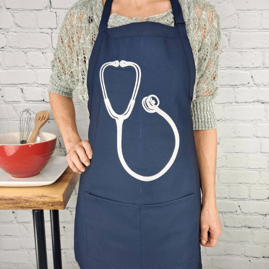 {{product_title}} – {{color}} embroidered kitchen apron